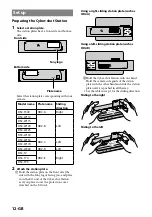 Preview for 12 page of Sony CSS-HD2 - Cyber-Shot Station Digital Camera Docking Operating Instructions Manual