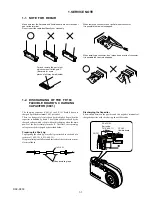 Предварительный просмотр 5 страницы Sony CSS-PHB - Cybershot Station For DSCP200 Digital Cameras Service Manual