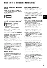 Preview for 3 page of Sony CSS-PHB - Cybershot Station For DSCP200 Digital Cameras (Spanish) Guía Del Usuario