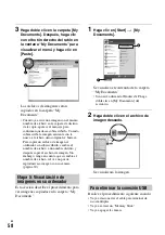 Preview for 58 page of Sony CSS-PHB - Cybershot Station For DSCP200 Digital Cameras (Spanish) Guía Del Usuario