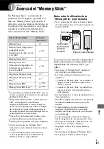 Preview for 87 page of Sony CSS-PHB - Cybershot Station For DSCP200 Digital Cameras (Spanish) Guía Del Usuario