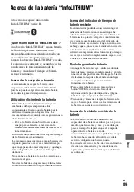 Preview for 89 page of Sony CSS-PHB - Cybershot Station For DSCP200 Digital Cameras (Spanish) Guía Del Usuario