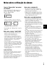 Preview for 101 page of Sony CSS-PHB - Cybershot Station For DSCP200 Digital Cameras (Spanish) Guía Del Usuario