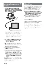 Предварительный просмотр 12 страницы Sony CSS-TNA Operating Instructions Manual