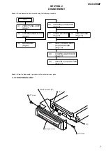 Предварительный просмотр 7 страницы Sony CSX-V58MP Service Manual