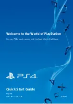 Preview for 1 page of Sony CUH-1216A PlayStation 4 Quick Start Manual