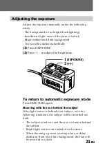 Preview for 23 page of Sony CVX-V18NS Operating Instructions Manual