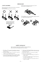 Preview for 2 page of Sony CVX-V18NS Service Manual