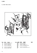 Предварительный просмотр 74 страницы Sony CX-BK2 Service Manual