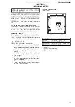 Preview for 5 page of Sony CX-J3000 Service Manual