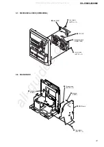 Preview for 11 page of Sony CX-J3000 Service Manual
