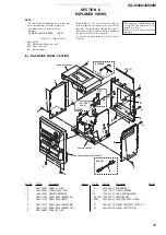 Preview for 45 page of Sony CX-J3000 Service Manual