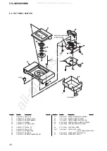 Предварительный просмотр 46 страницы Sony CX-J3000 Service Manual