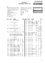 Preview for 51 page of Sony CX-J3000 Service Manual