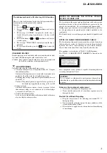 Preview for 3 page of Sony CX-JDS20 Service Manual