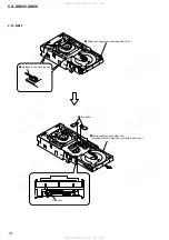 Предварительный просмотр 14 страницы Sony CX-JDS20 Service Manual