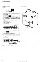 Предварительный просмотр 20 страницы Sony CX-JDS20 Service Manual