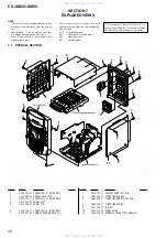 Предварительный просмотр 50 страницы Sony CX-JDS20 Service Manual