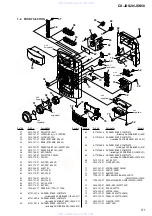 Предварительный просмотр 51 страницы Sony CX-JDS20 Service Manual