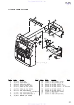 Предварительный просмотр 49 страницы Sony CX-JN1 Service Manual