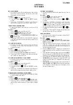 Предварительный просмотр 17 страницы Sony CX-JN44 Service Manual