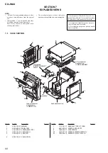 Предварительный просмотр 50 страницы Sony CX-JN44 Service Manual