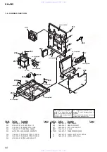 Предварительный просмотр 50 страницы Sony CX-JS5 Service Manual