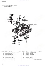 Предварительный просмотр 52 страницы Sony CX-JS5 Service Manual