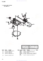 Предварительный просмотр 54 страницы Sony CX-JS5 Service Manual