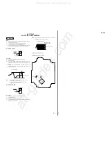 Предварительный просмотр 21 страницы Sony CX-JT9 Service Manual