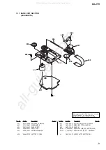 Предварительный просмотр 71 страницы Sony CX-JT9 Service Manual