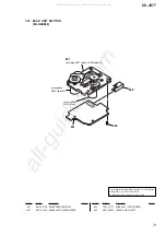 Предварительный просмотр 71 страницы Sony CX-JV77 Service Manual