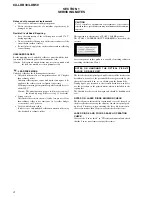 Предварительный просмотр 4 страницы Sony CX-LDB30 Service Manual