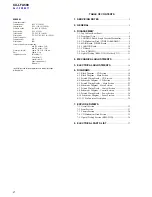 Preview for 2 page of Sony CX-LFA500 Service Manual