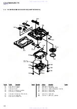 Предварительный просмотр 44 страницы Sony CX-LFA660 Service Manual