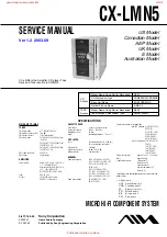 Preview for 1 page of Sony CX-LMN5 Service Manual