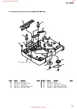 Предварительный просмотр 57 страницы Sony CX-LMN5 Service Manual