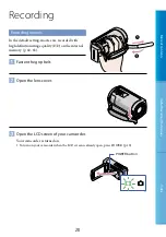 Preview for 28 page of Sony CX105E User Manual