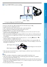 Preview for 29 page of Sony CX105E User Manual