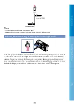 Preview for 34 page of Sony CX105E User Manual