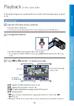 Preview for 35 page of Sony CX105E User Manual