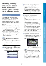 Preview for 50 page of Sony CX105E User Manual