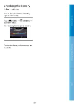 Preview for 59 page of Sony CX105E User Manual