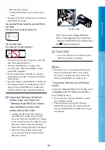 Preview for 61 page of Sony CX105E User Manual