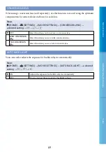 Preview for 69 page of Sony CX105E User Manual