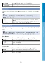 Preview for 79 page of Sony CX105E User Manual