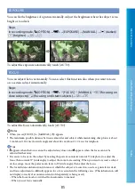 Preview for 85 page of Sony CX105E User Manual