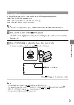 Preview for 25 page of Sony CX115E Operating Manual