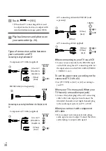 Preview for 30 page of Sony CX115E Operating Manual