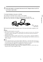 Preview for 11 page of Sony CX160E Operating Manual